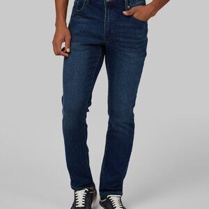 32 Degrees - MEN'S STRETCH COMFORT "SWEATPANT" JEAN - 36*32 Dark Blue Wash